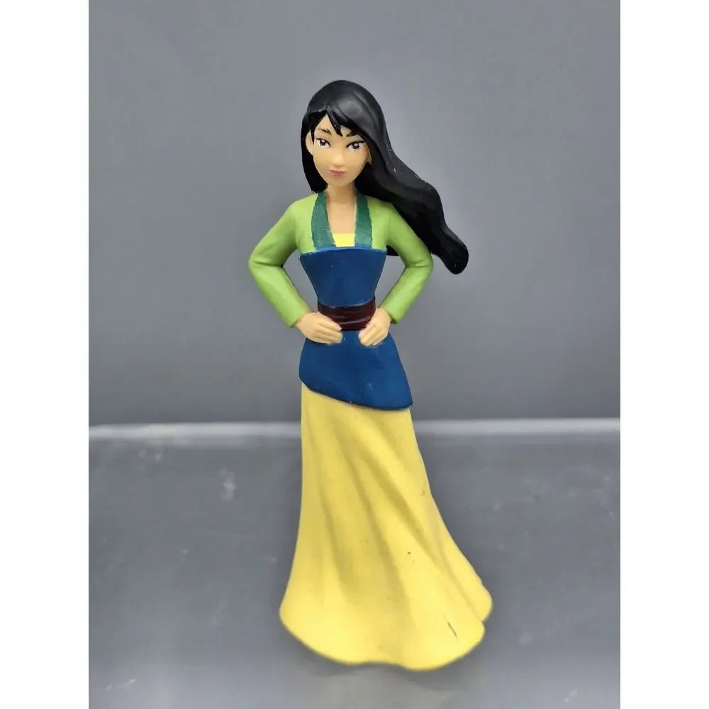 Disney Princess Collection From Mattel~Set Of 6~Elsa Jasmin Mulan Ariel Tiana